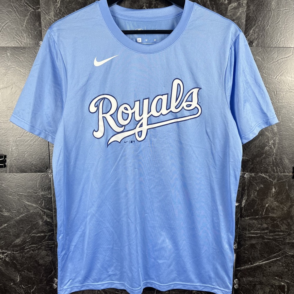 Nike Men's Blue Kansas City Royals Shirt Medium